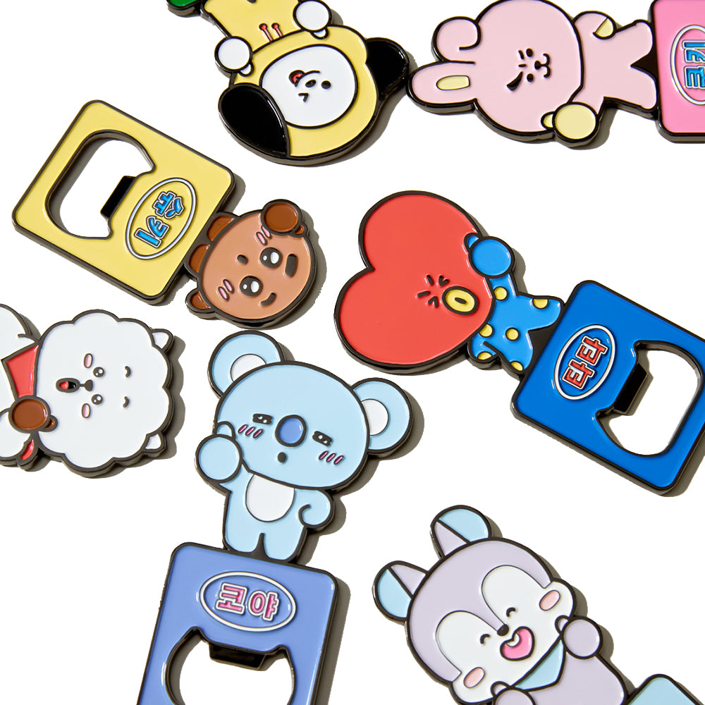 BT21 [Souvenir] Magnet Bottle Opener