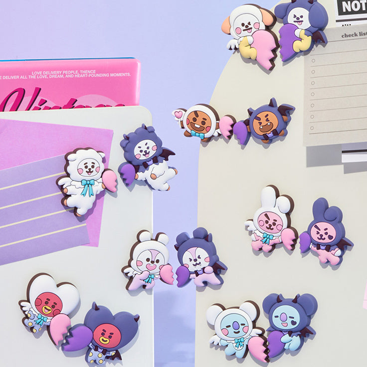 BT21 [Angel & Villain] Silicone Magnet Set (2P)