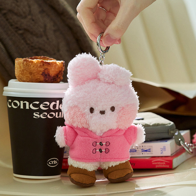 BT21 minini Plush Doll Keyring (Boots Edition)