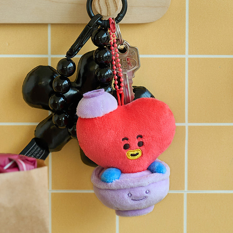 BT21 [RJ WELCOME PARTY] Rice Bowl Plush Doll Keyring (S)