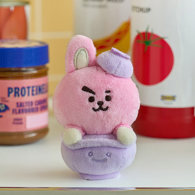 BT21 [RJ WELCOME PARTY] Rice Bowl Plush Doll Keyring (S)