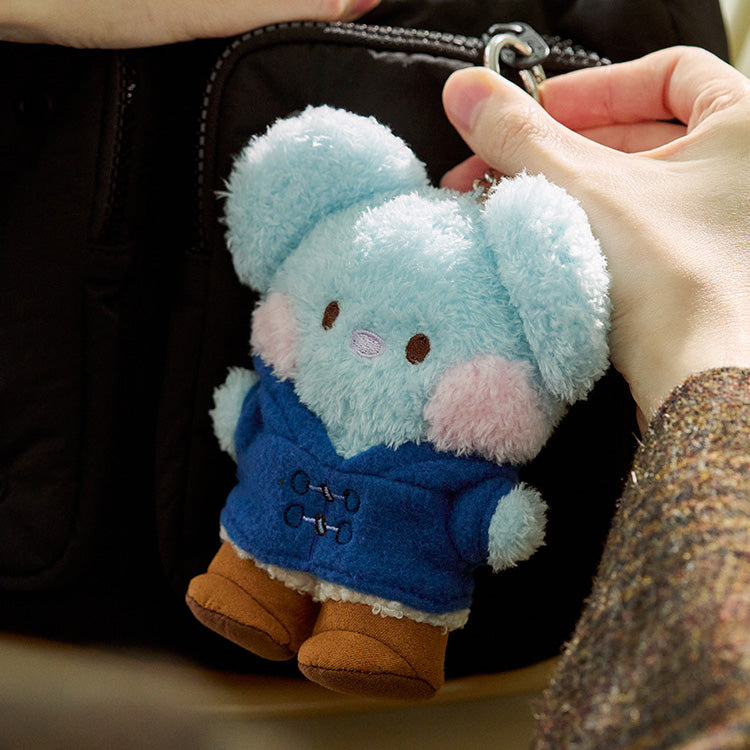 BT21 minini Plush Doll Keyring (Boots Edition)