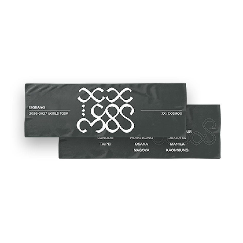 BIGBANG [XX : COSMOS] Tour Slogan Towel