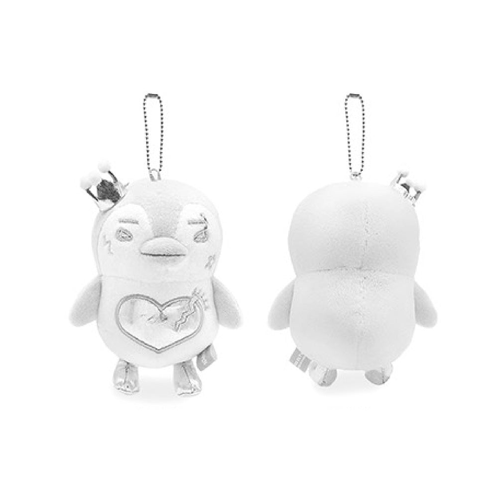 LEE JUNHO [FINDING THE PENPEN] Silver PENPEN Plush Keyring