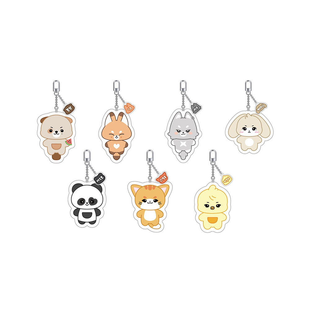 ALL(H)OURS [ALL the HOURS in Seoul] Cushion Keyring