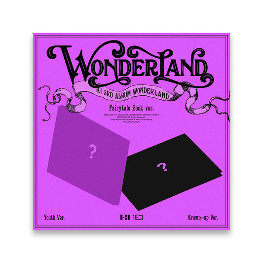 B.I 3rd Full Album : WONDERLAND (Fairy Tale ver)