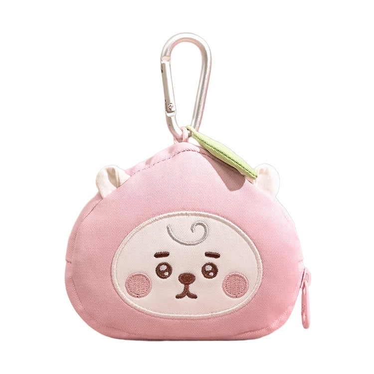BT21 [Peach-holic] Face Pouch Keyring