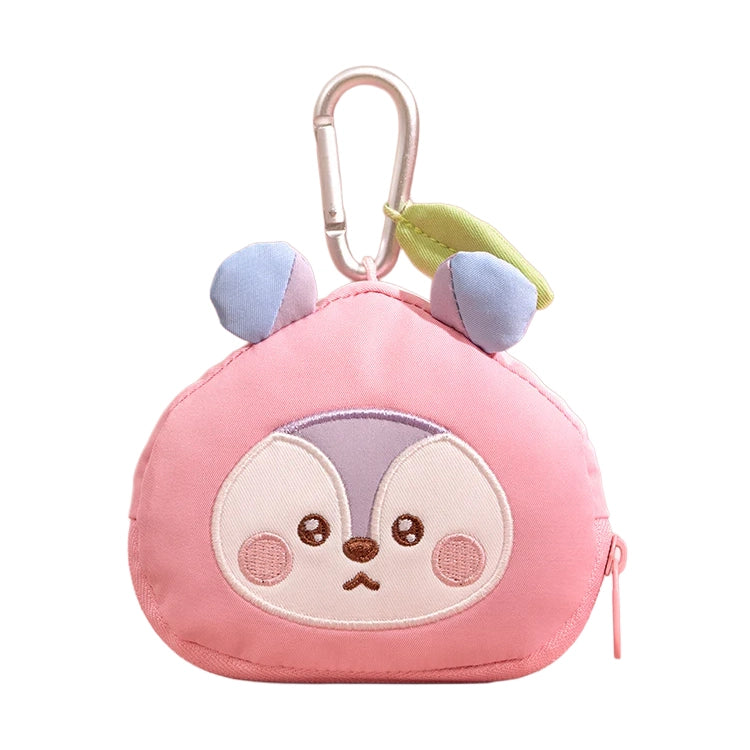 BT21 [Peach-holic] Face Pouch Keyring