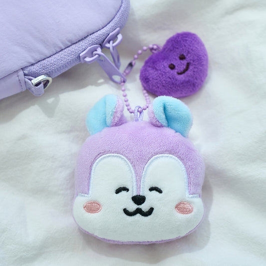 BT21 MANG Basic Face Doll Keyring Ver 3