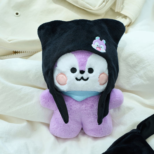 BT21 MANG Basic Costume Closet (Black Beanie)