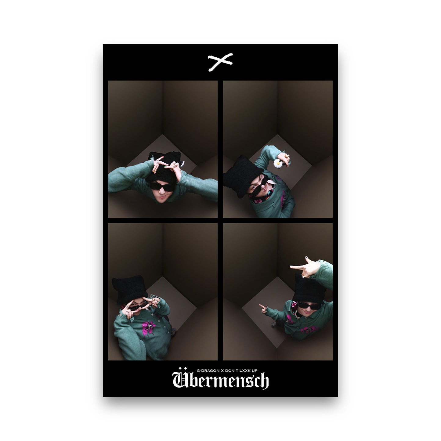 G-DRAGON X DON'T LXXK UP [Ubermensch] Artist Frame Photo