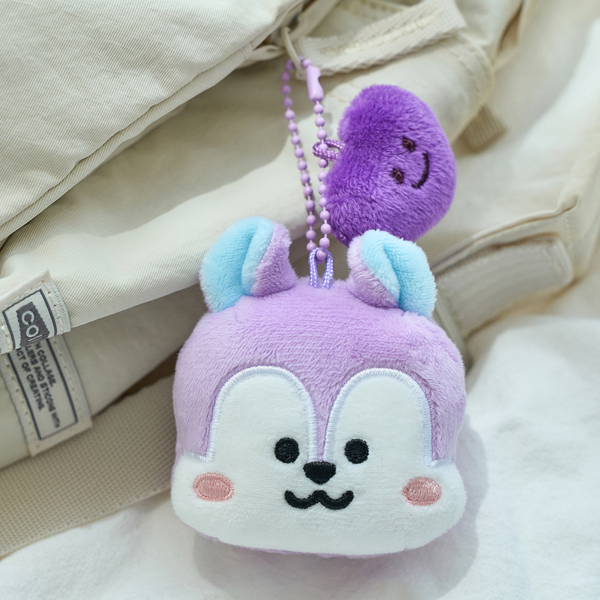 BT21 MANG Basic Face Doll Keyring Ver 1