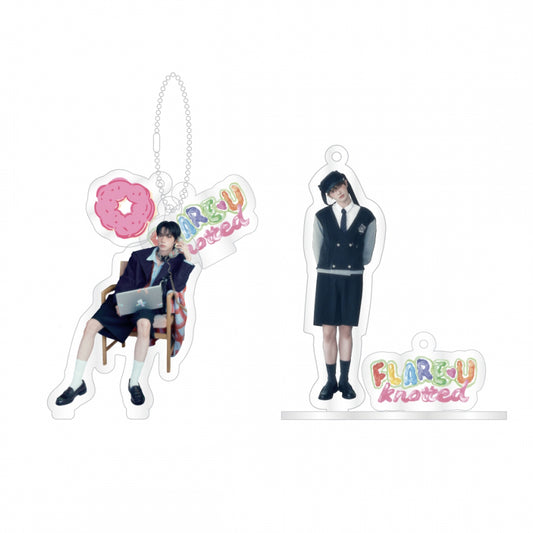 FLARE U [FLARE U X Knotted] Acrylic Stand Keyring