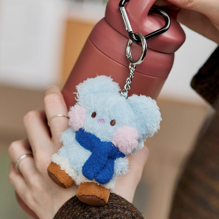 BT21 mini minini Plush Doll Keyring (Boots Edition)