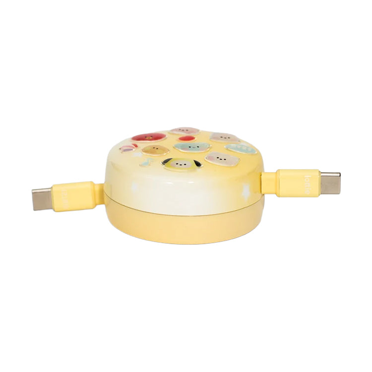 BT21 minini Retractable 100W USB-C Cable (150cm · 5ft)