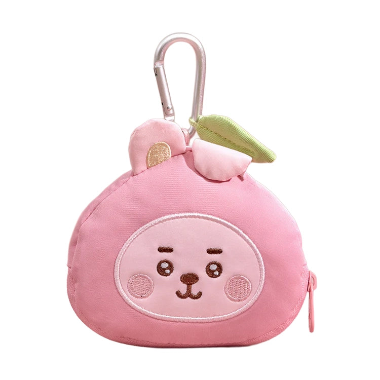 BT21 [Peach-holic] Face Pouch Keyring