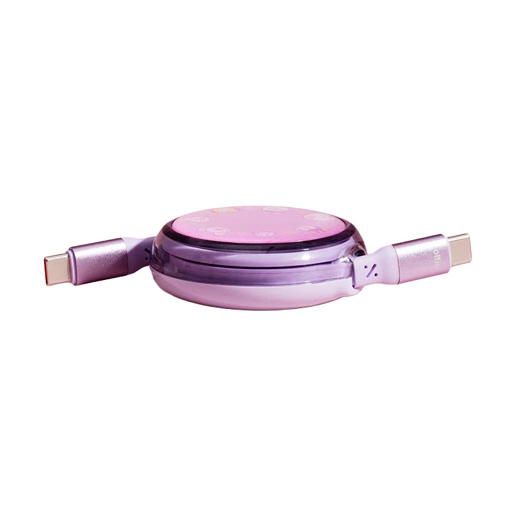 BT21 Retractable 100W USB-C Cable (90cm · 3ft)