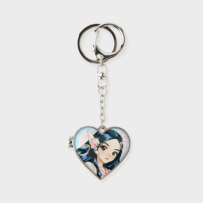 NewJeans NJ Get Up Metal Mirror Keyring