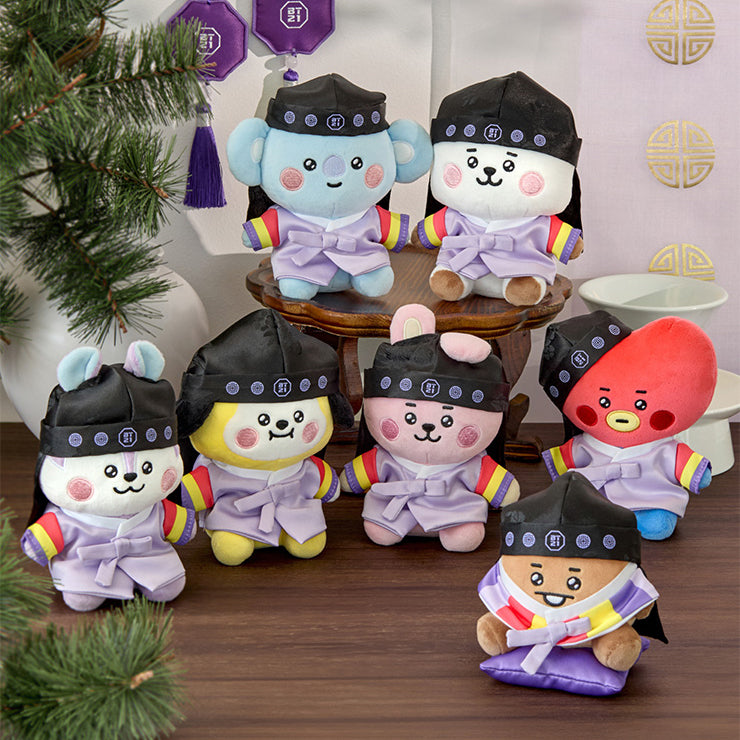 BT21 [Premium K-Edition] Sitting Plush Doll