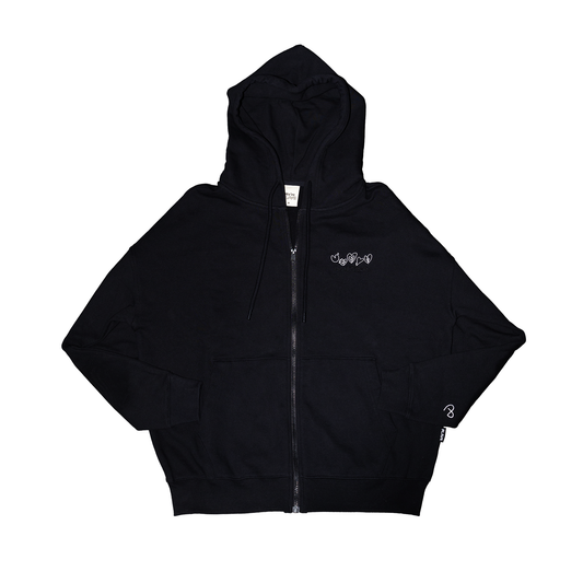 PLAVE Heart Zip-Up Hoodie