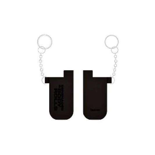 JAY PARK [SERENADES & BODY ROLLS] Leather Case Keyring
