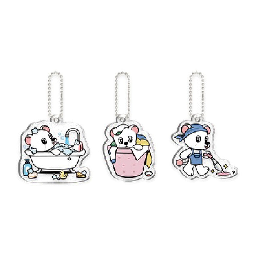 LEE DONG WOOK [WOOKDONG’s Home Sweet Home] Twinkle Keyring A