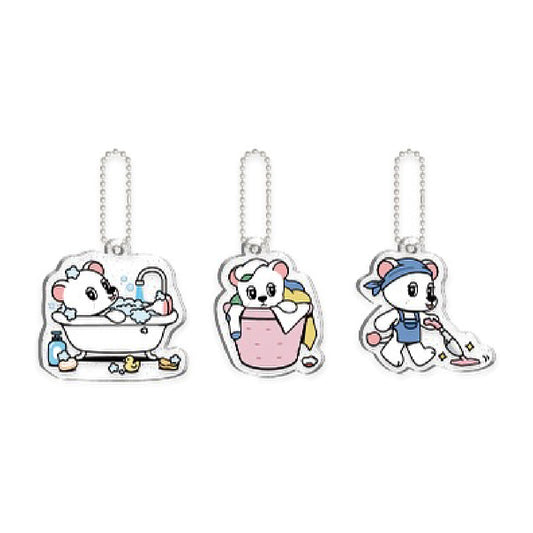 LEE DONG WOOK [WOOKDONG’s Home Sweet Home] Twinkle Keyring A