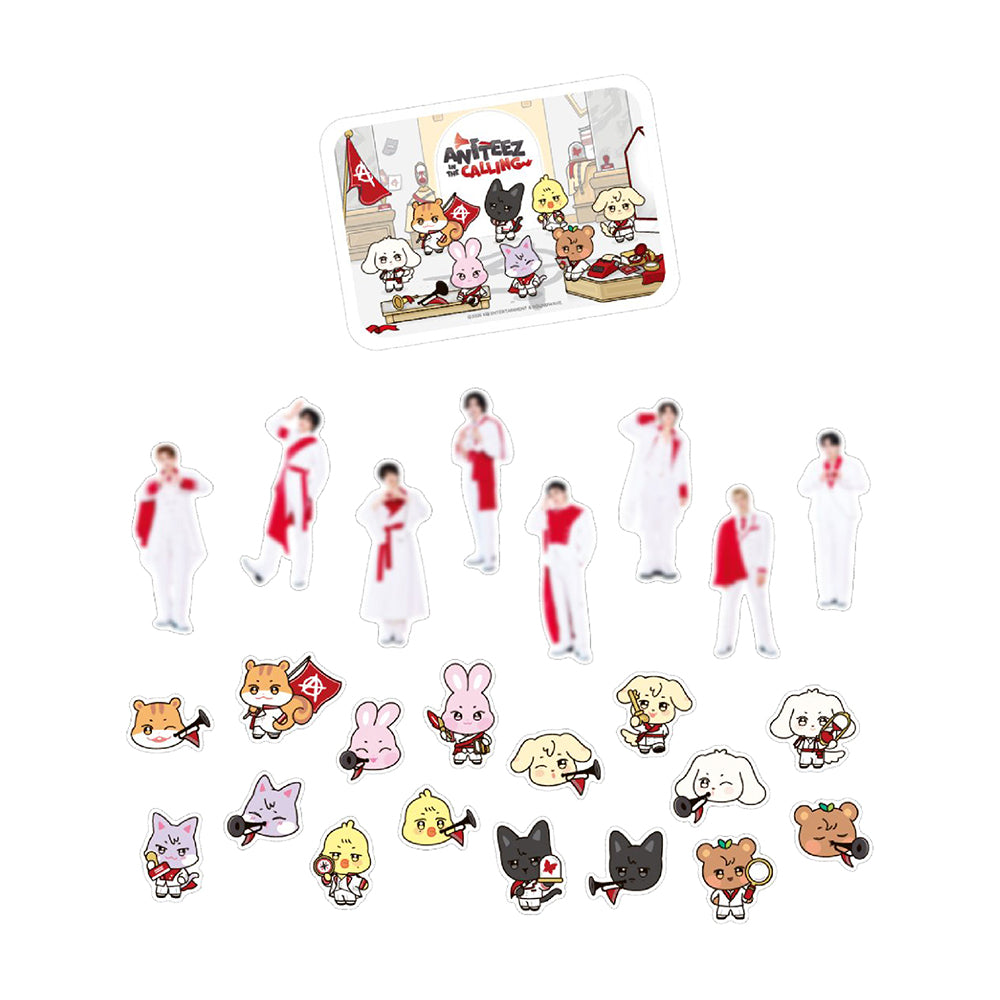 ATEEZ [ANITEEZ In The CALLING] Tin Case Sticker Set