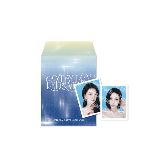 RED VELVET [A Day in Red & Velvet] Random ID Photo Set