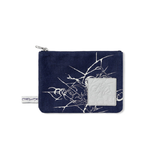 &TEAM [Mark on Me] Leather Patch Pouch