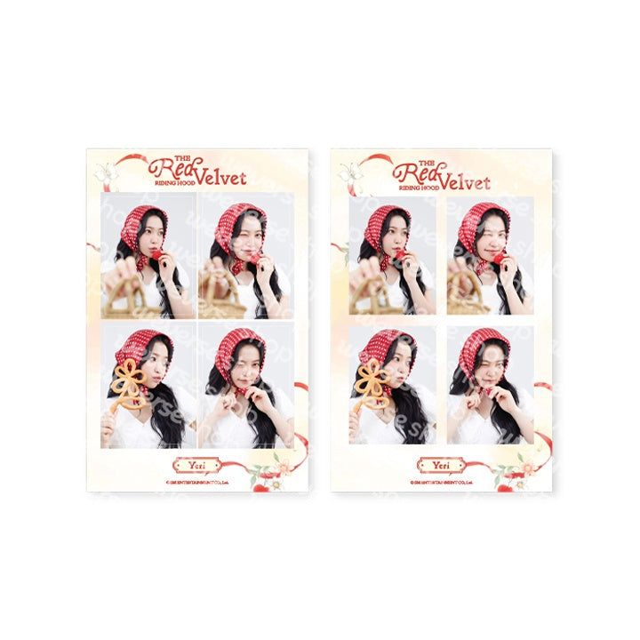 RED VELVET [2026 Season's Greetings MD] 4 Cut Photo Set