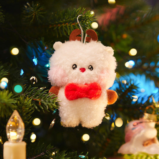 BT21 minini Mini Holiday Ornament Doll Keyring