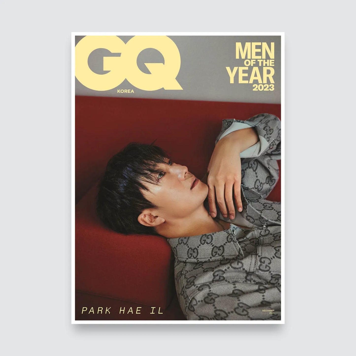 GQ Korea Magazine December 2023 : Stray Kids FELIX Cover