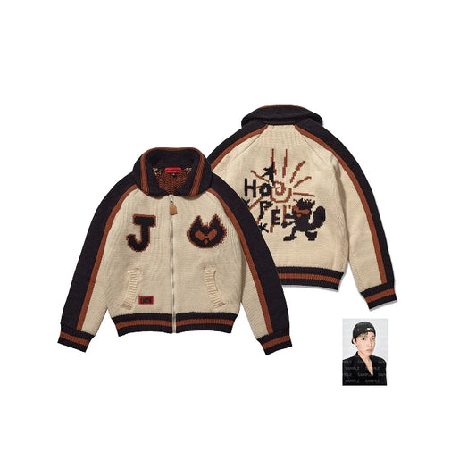 (Fast Shipping) BTS J-Hope [HOPE ON THE STAGE] Cowichan Cardigan