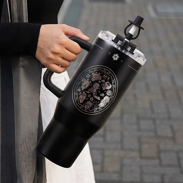 BT21 Hologram Tumbler (900mL · 30oz)