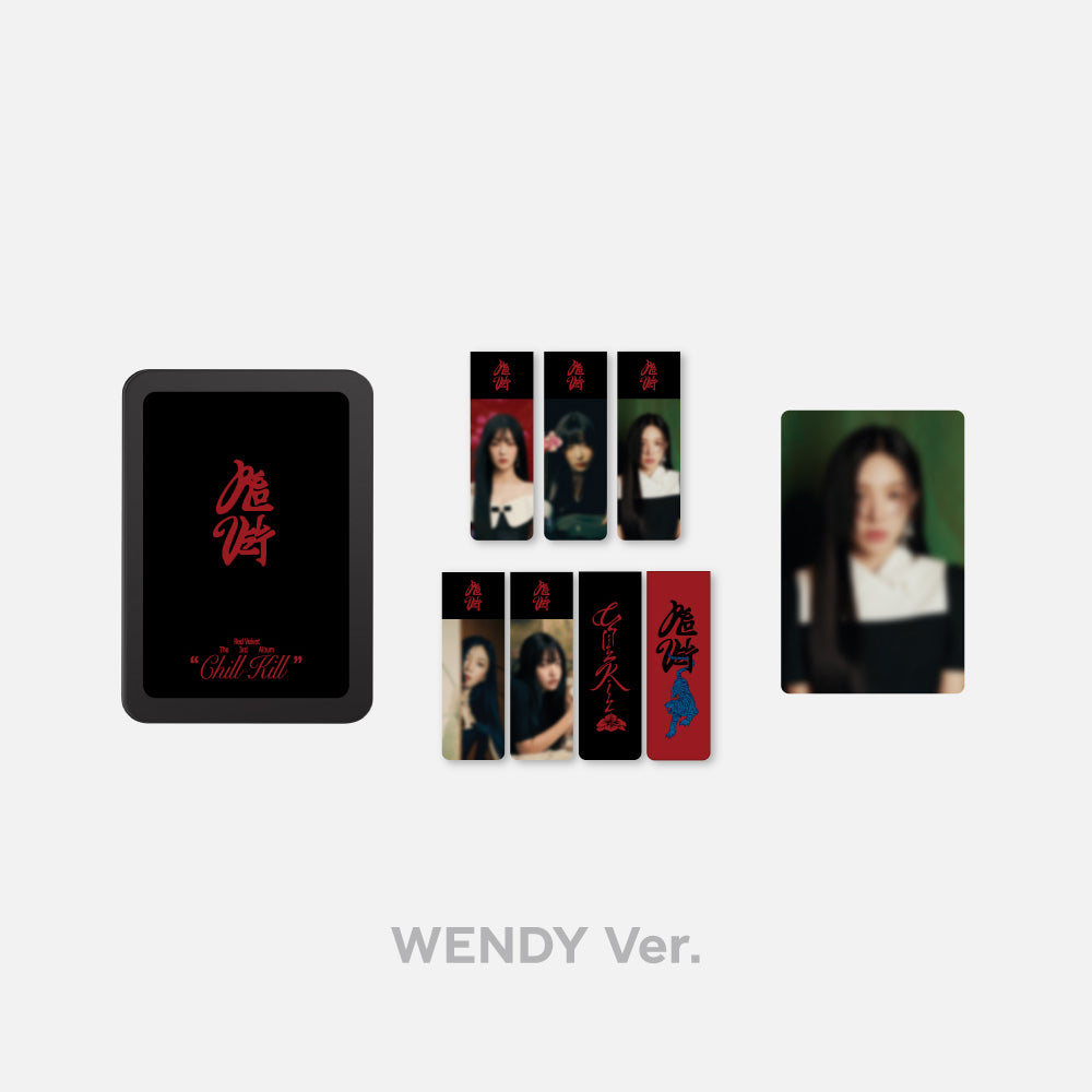 RED VELVET [Chill Kill: BLACK] Magnetic Bookmark