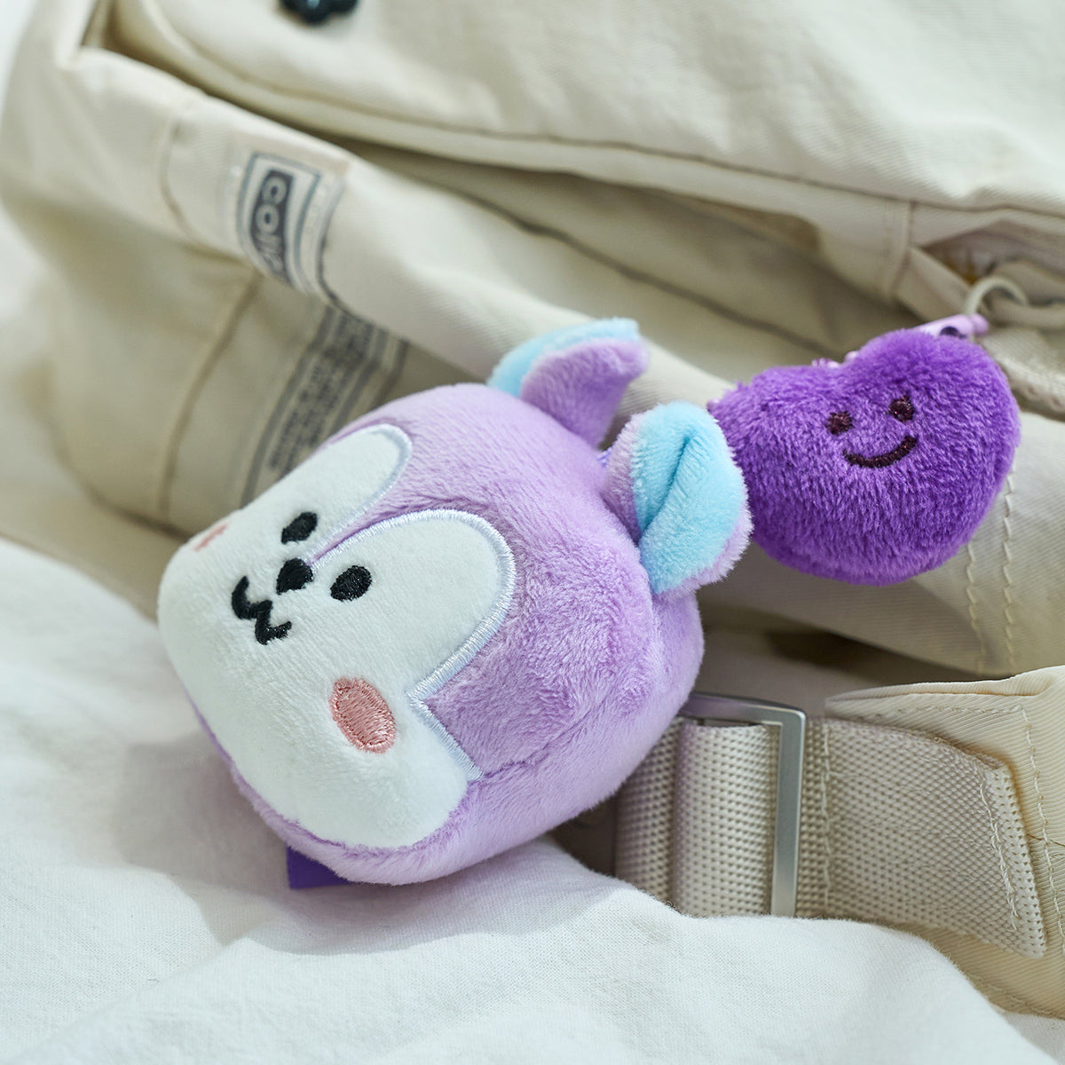 BT21 MANG Basic Face Doll Keyring Ver 1