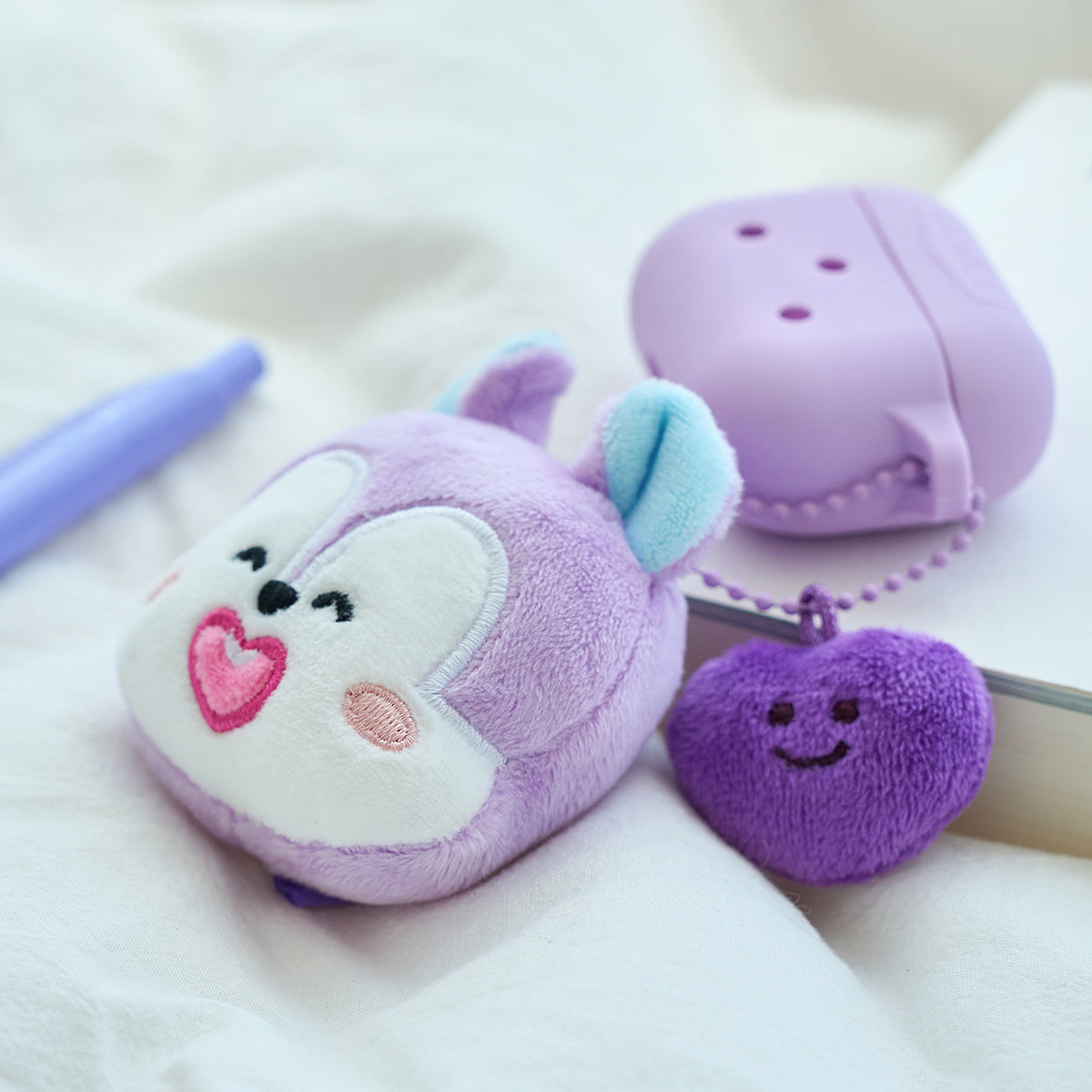 BT21 MANG Basic Face Doll Keyring Ver 2