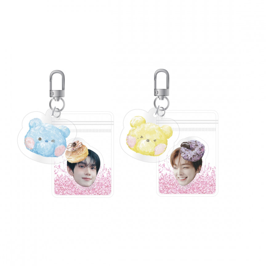 FLARE U [FLARE U X Knotted] Zipper Pouch Keyring