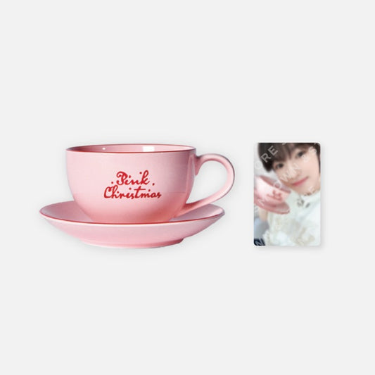 (Pre-Order) NCT WISH 2024 PINK CHRISTMAS Cup & Saucer Set