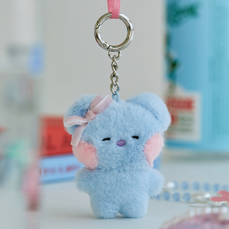 BT21 minini Mini Plush Doll Keyring (Ribbon Edition)