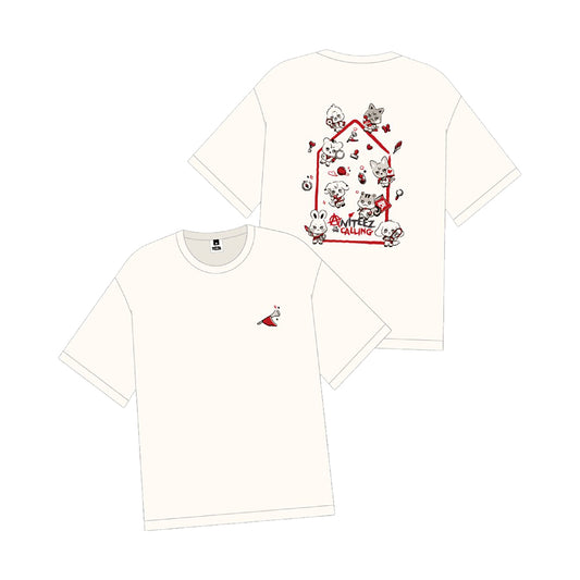 ATEEZ [ANITEEZ In The CALLING] T-Shirt (Cream)
