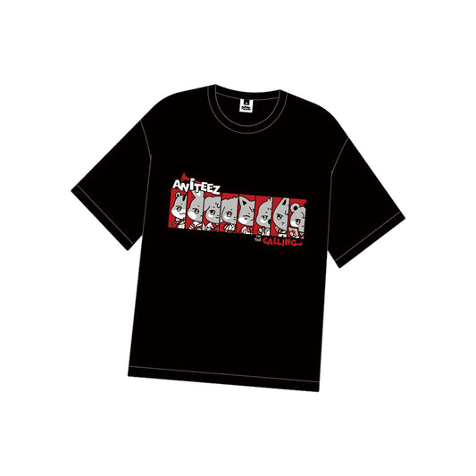 ATEEZ [ANITEEZ In The CALLING] T-Shirt (Black)