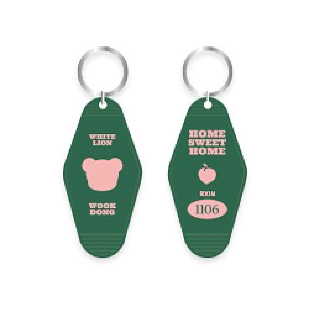 LEE DONG WOOK [WOOKDONG’s Home Sweet Home] Hotel Keyring