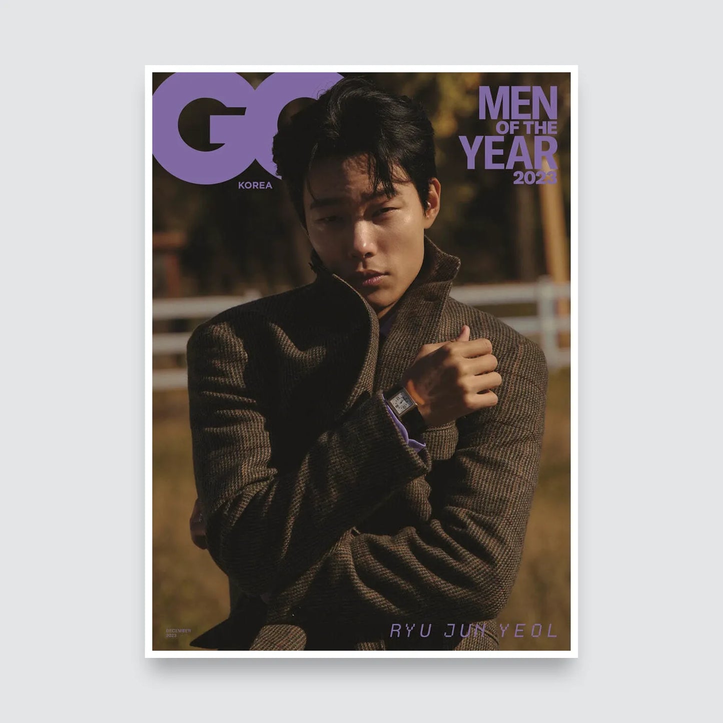 GQ Korea Magazine December 2023 : Stray Kids FELIX Cover