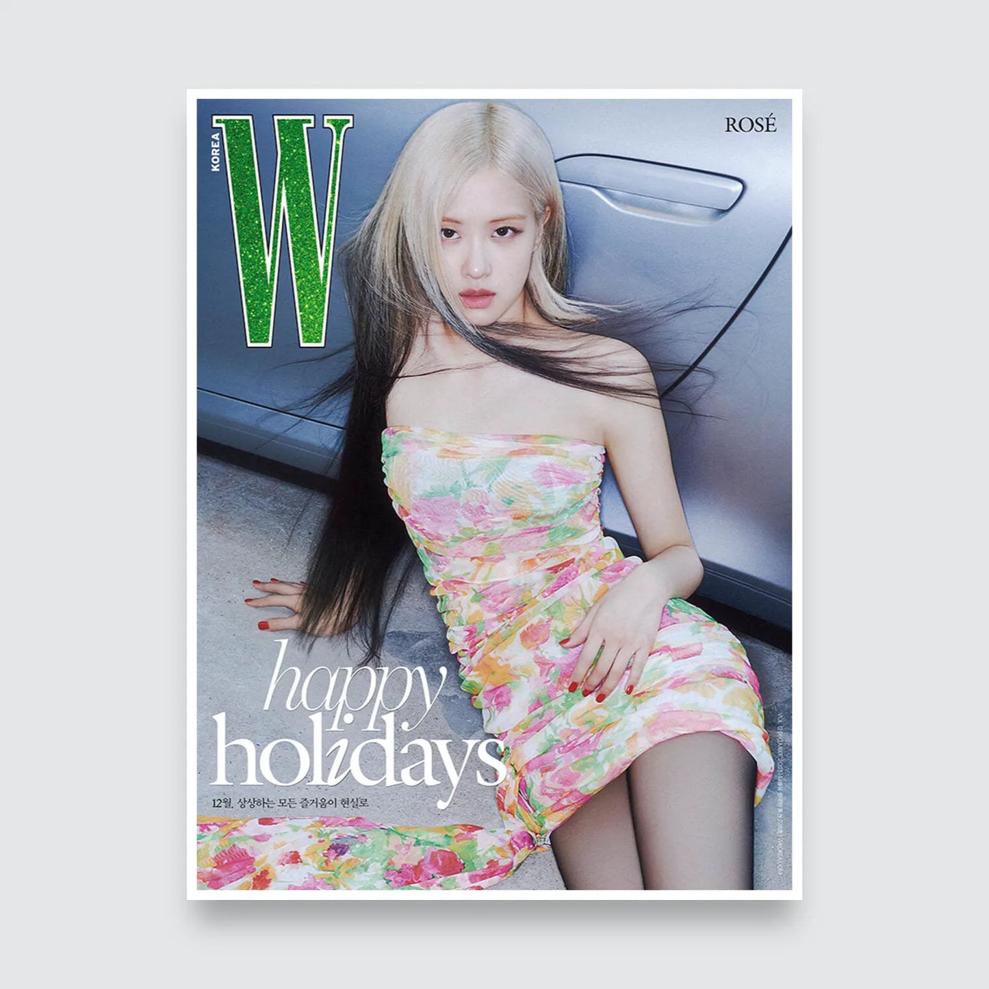 W Korea Magazine December 2023 : BLACKPINK ROSE Cover