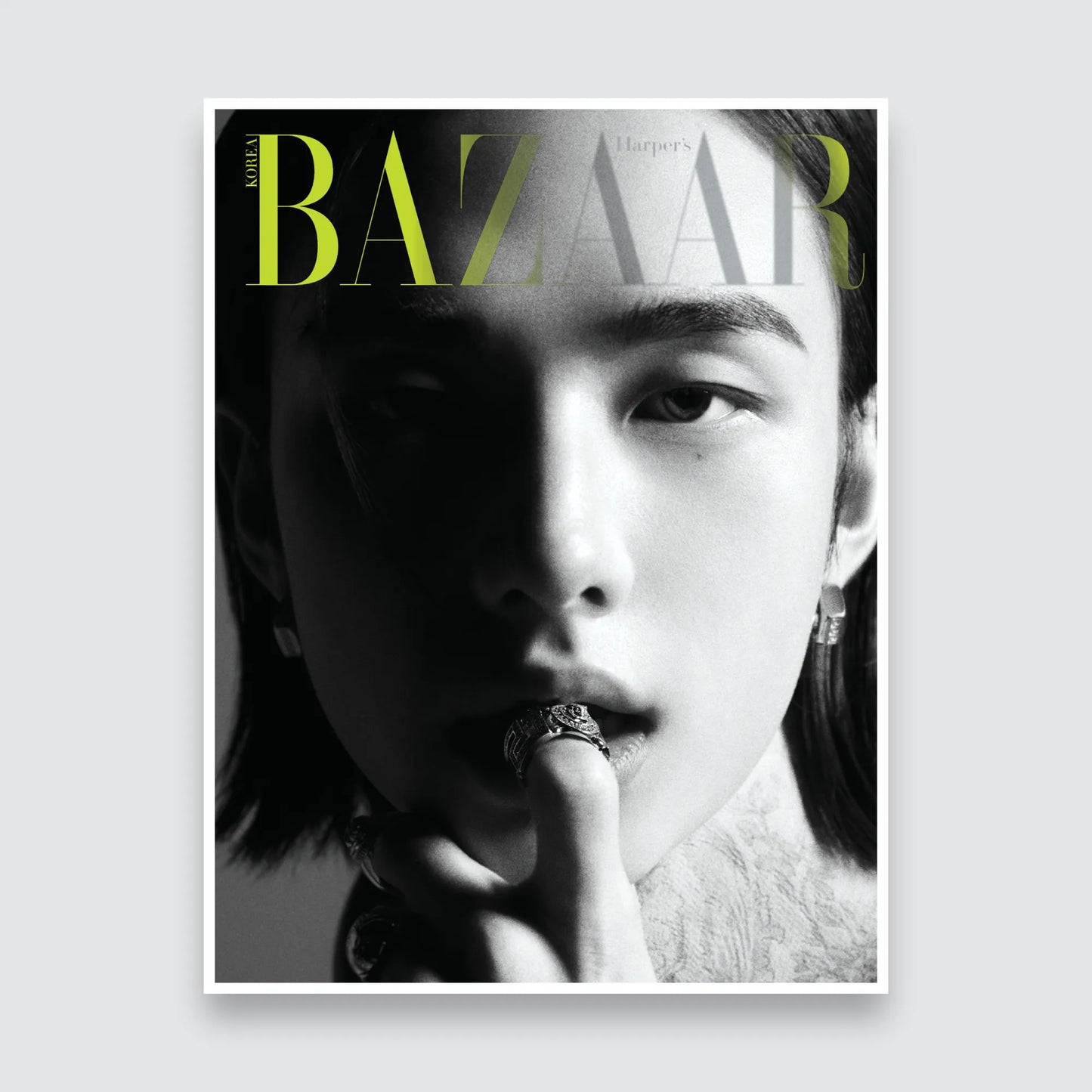 BAZAAR Korea Magazine December 2023 : STRAY KIDS Hyunjin Book & Shin Hyun-Ji Cover