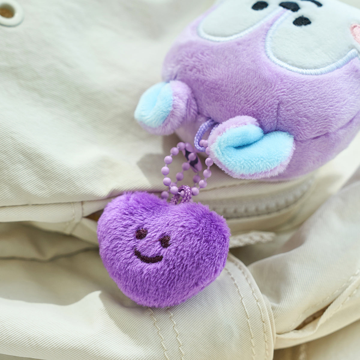 BT21 MANG Basic Face Doll Keyring Ver 1