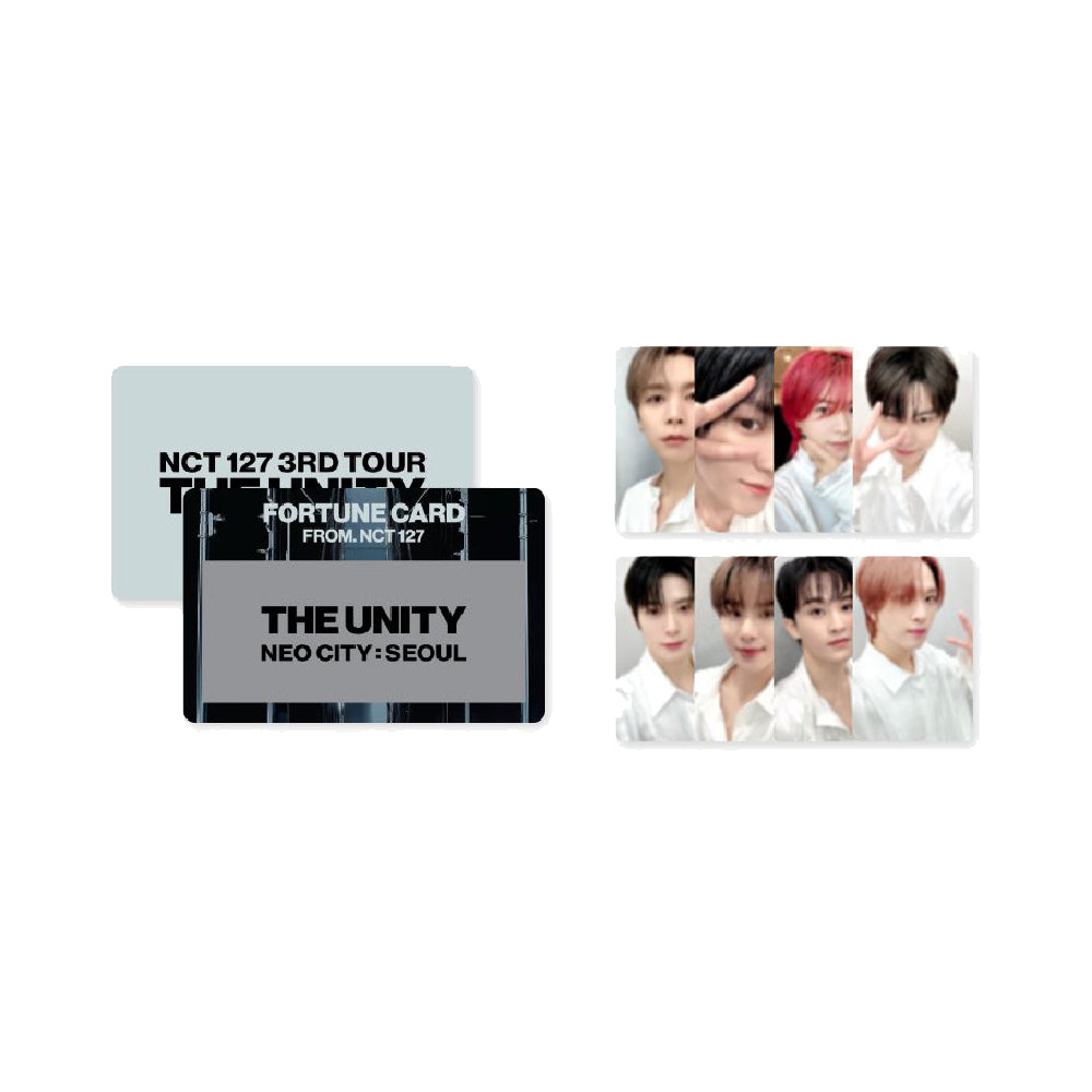 NCT 127 [3rd Tour: THE UNITY] Fortune Scratch Card Set (Random)