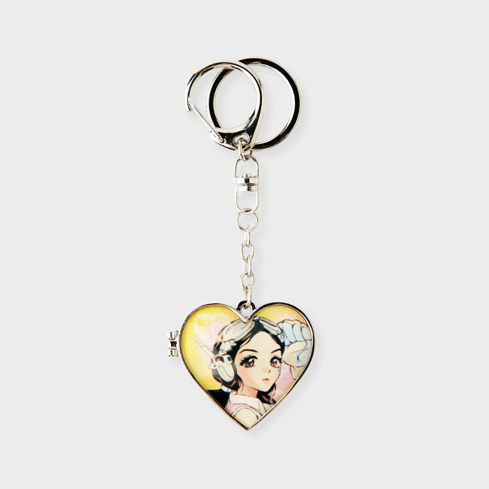 NewJeans NJ Get Up Metal Mirror Keyring